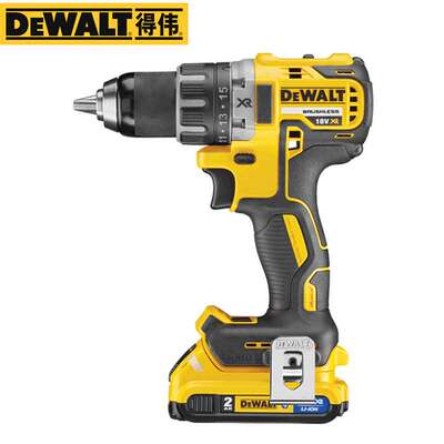 得伟无刷18V20V多功能家用20V锂电钻电动螺丝批手电钻DCD791D2