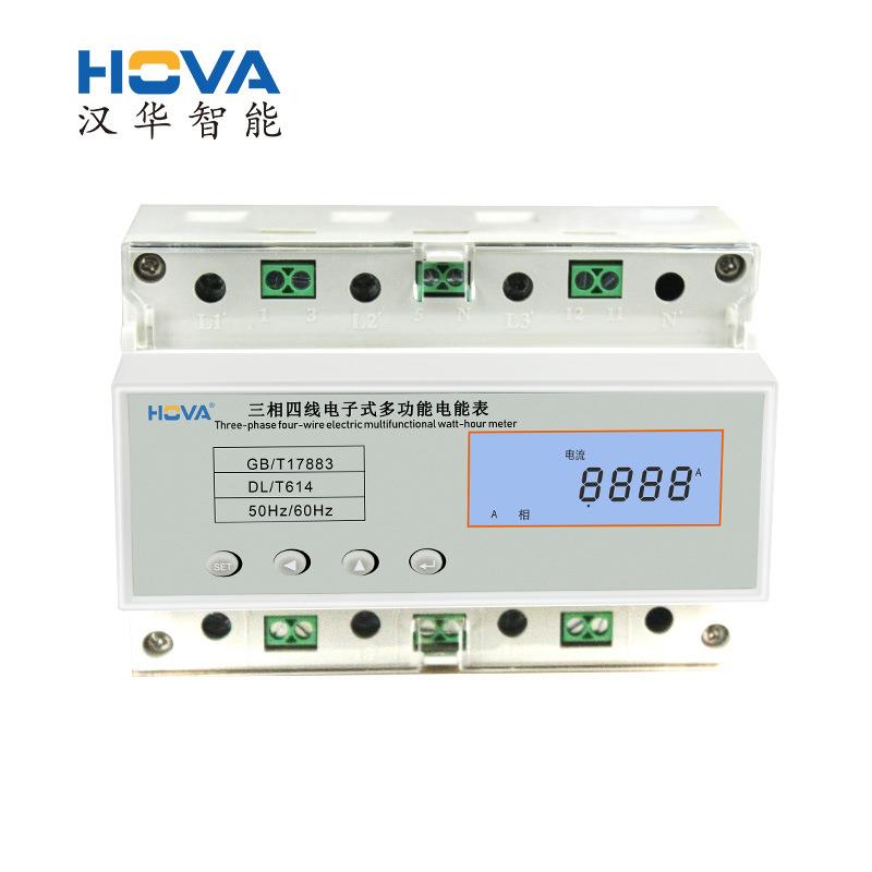 LCD智能电表三相四线电子式多功能表DTSD8966-CD77P表佛