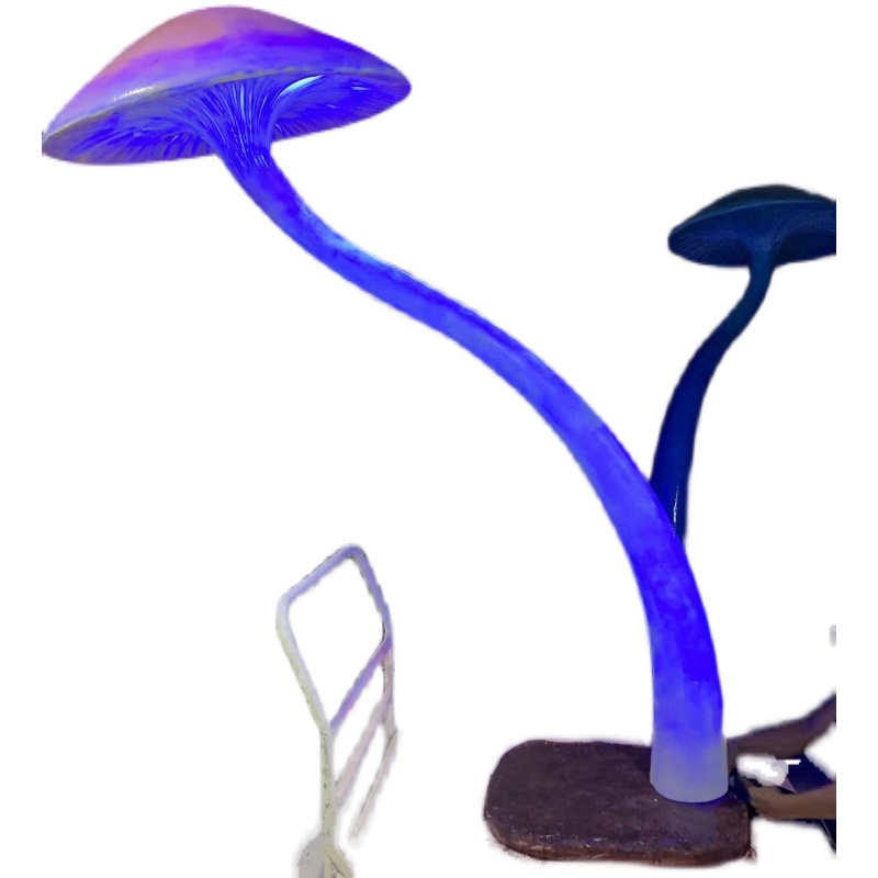 婚庆道具森系发光蘑菇大蘑菇路引水晶厅诧寂风酒店婚礼堂舞台摆件