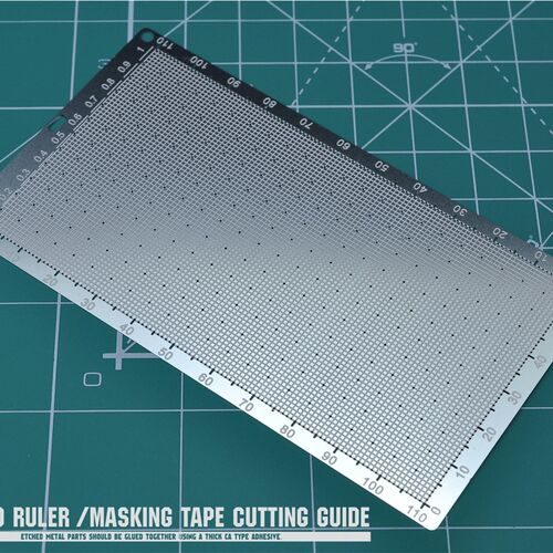 S24 遮盖纸切n割台/长度测量尺/模型制作工具蚀刻片