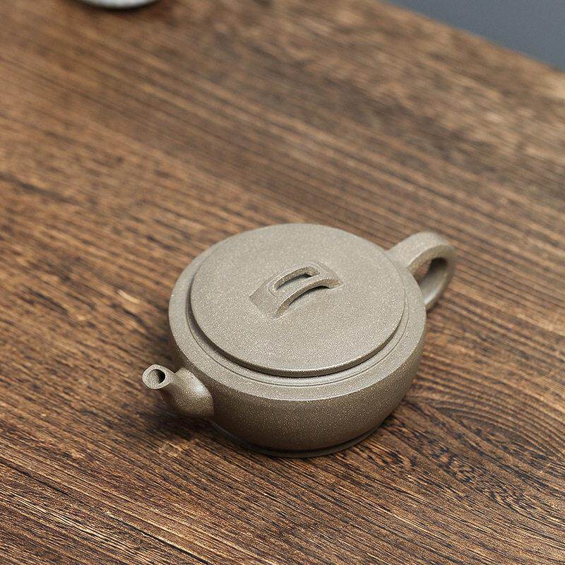 定制大韵汉瓦原矿青段宜兴紫砂泡茶壶实力艺人半手工传统茶具