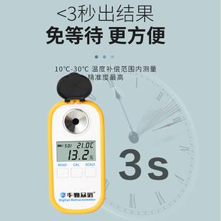 彩屏充电工业硅酸钠浓度计电子数显硅酸钠含量0-11%测试折光仪919