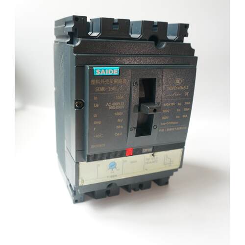 SAIDE赛德电气SDM6-160热磁式3P双断点塑壳断路器