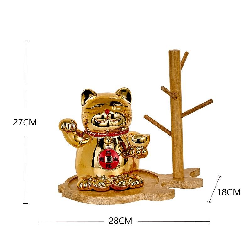 创意木质托盘树杈杯架进门玄关钥匙架客厅装饰摆件收纳架,特色手工艺,其他特色工艺品,淘宝优惠券,粉丝福利购,淘宝优惠卷