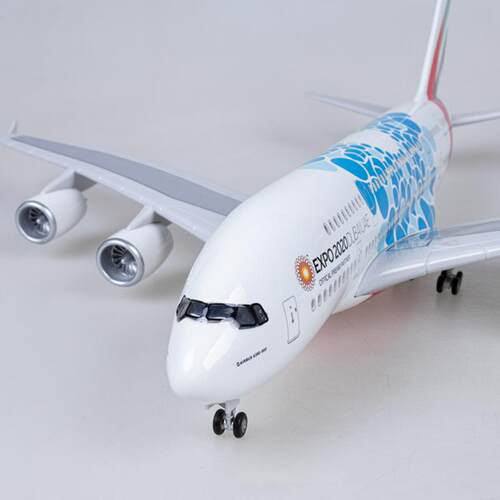 47cm阿联酋航空a380新款A380Emirates世博会飞机模型模型摆件