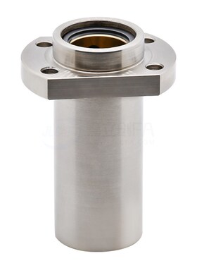 OGE61/62-d8 10 12 13替代直线轴承切边法兰导向石墨铜套外钢内铜