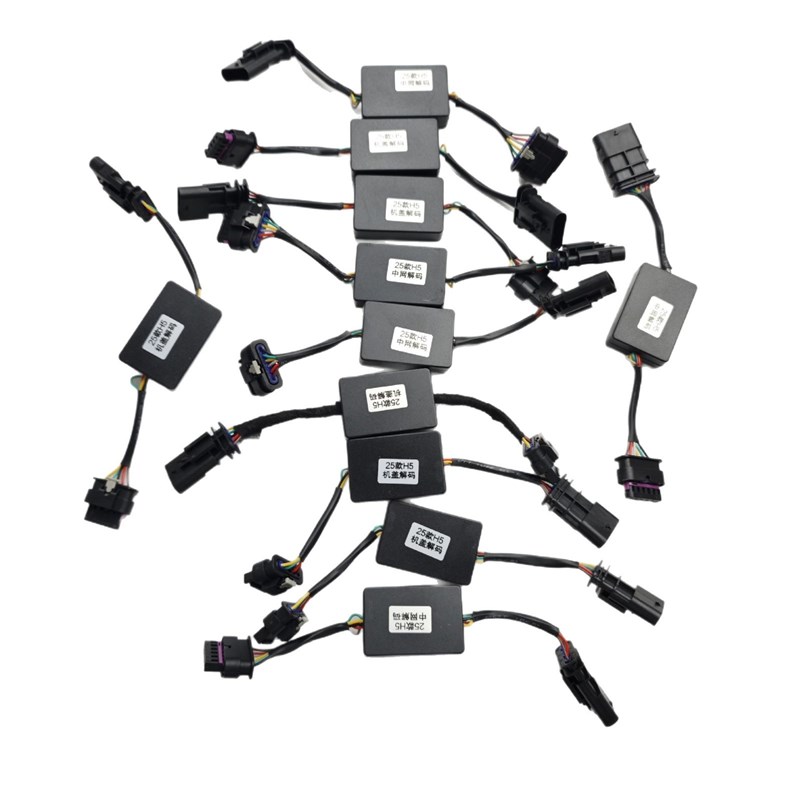 25款红旗H5旗标灯常亮模块解码器U灯流光灯五件套带遥控