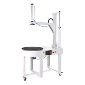 甄选铁牛全自动缠绕膜打包机转盘围膜机器立式 机托盘保鲜膜缠 包装