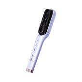 甄选HYUNDAI直发梳负离子不伤发拉直板夹卷发棒两用便携电梳子蓬