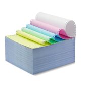 甄选针式 打印纸三联二等份电脑打印纸二联四联双撕边发货出库销售