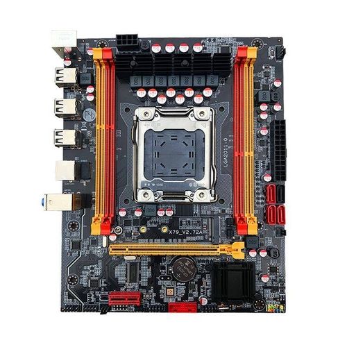 x79主板cpu套装2011针台式机电脑双E路E5超频多开八核至强2680 V2