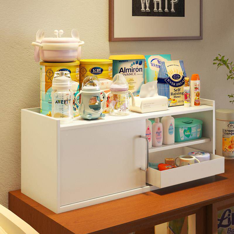 奶瓶收纳箱子宝宝餐具收纳辅食工具吸奶置物婴儿用品架器防尘aRuh