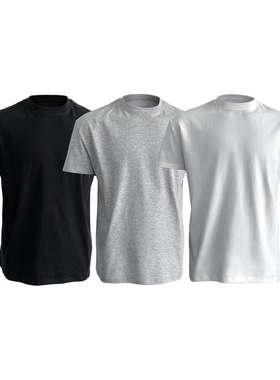 AUTICUP纯色T恤正肩运动冰皮索罗娜速干弹力圆领休闲短袖T冰感