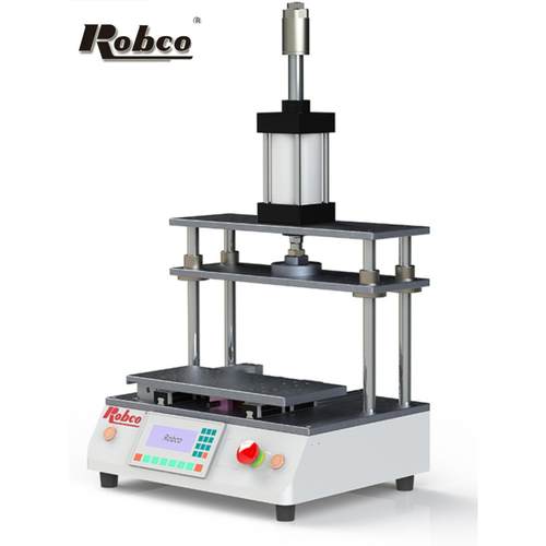 台式气动冲压五金电子保压三板四柱塑胶压合铆压冲孔小型压力机