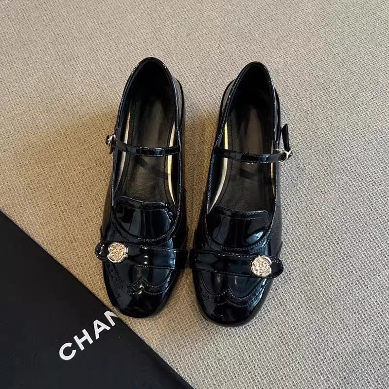 羊皮版~法式新款黑色山乐福