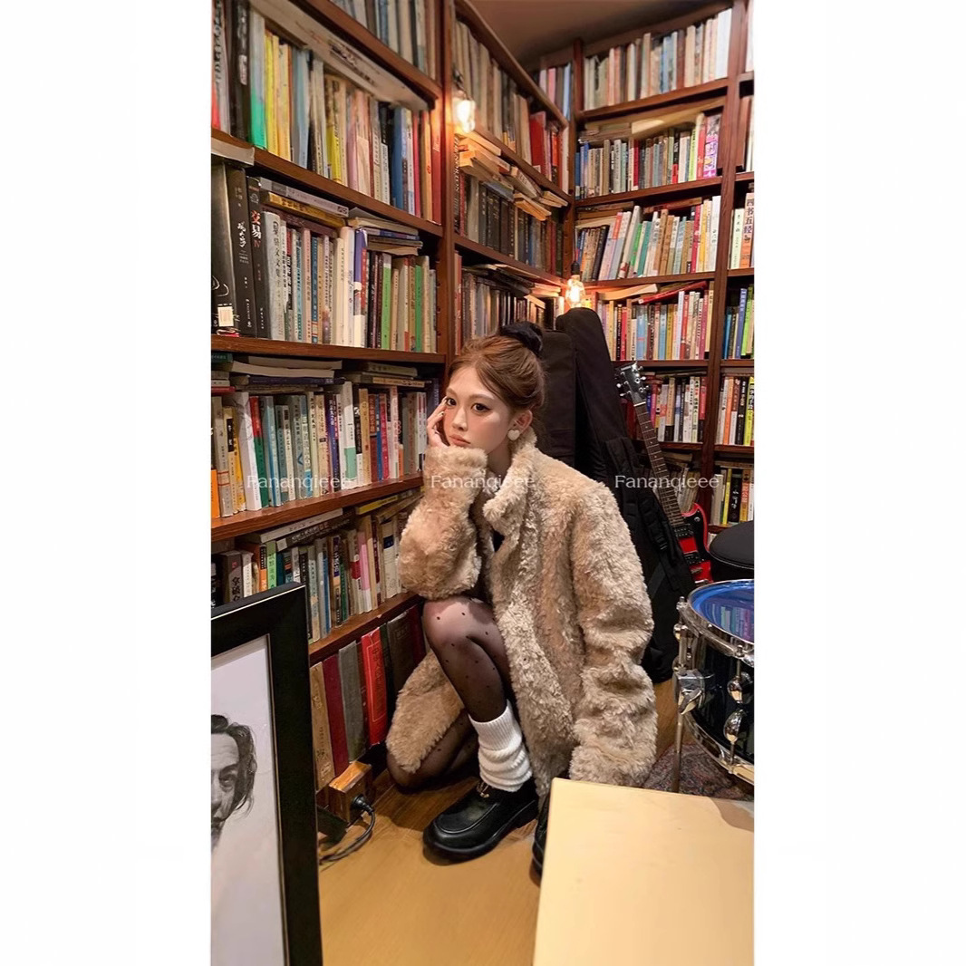 番茄侠富人区2.0仿皮草环保韩女