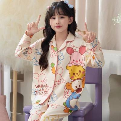 棉儿童睡衣男睡衣/家居服套装