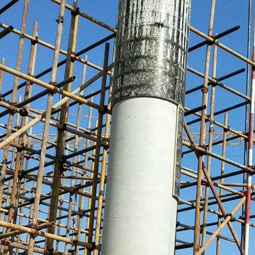 圆水池怎么支模板，圆形混凝土柱体模具，圆模板如何制作生产