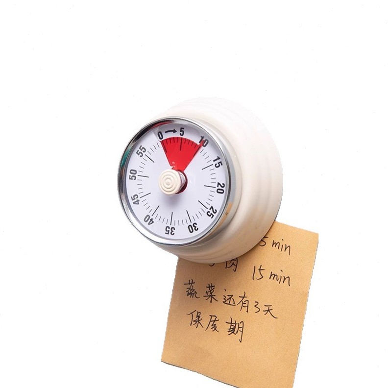 甄选机械定时计时器厨房提醒器学生学习计时闹钟可视化电子秒表钟