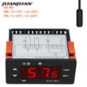 甄选ETC 961制冷化霜报警校准传感线冷库冷柜控温仪表智能温控器