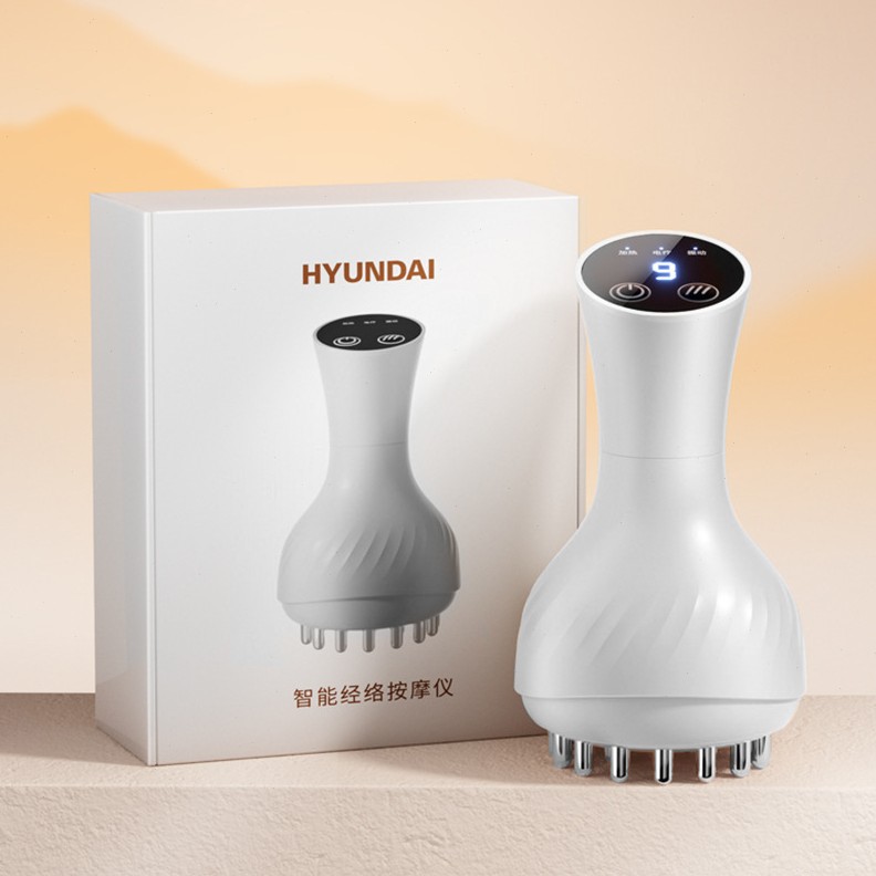 甄选电动经络刷按摩全身通用家用肩颈疏通筋刷腿刮痧仪器揉肚背部