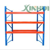 甄选仓储货架置物架多层快递仓库货架中型承重商用展示架家用金属