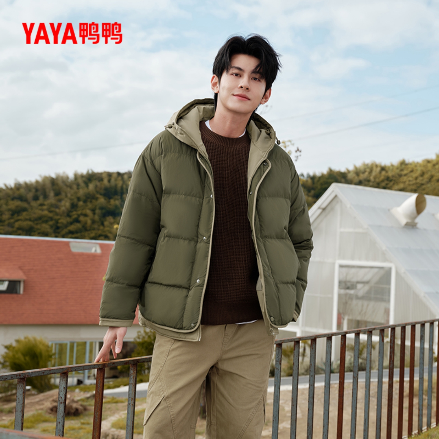 鸭鸭2025年冬季新款面包服