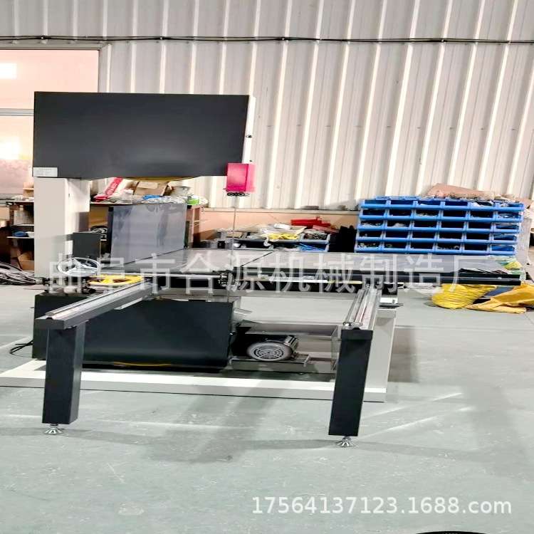 立式小型木工带锯机 圆木开料带锯床宽度可调节 木材切角度