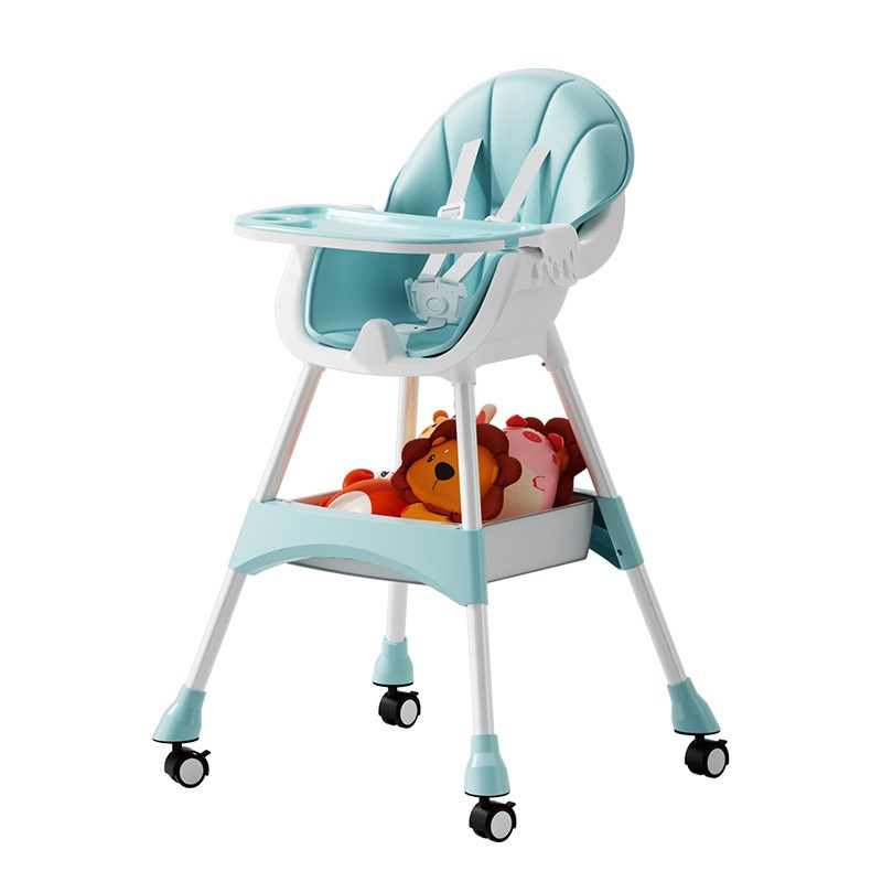 供应宝宝餐椅便携式婴儿餐桌多功能儿童X餐椅可调高低