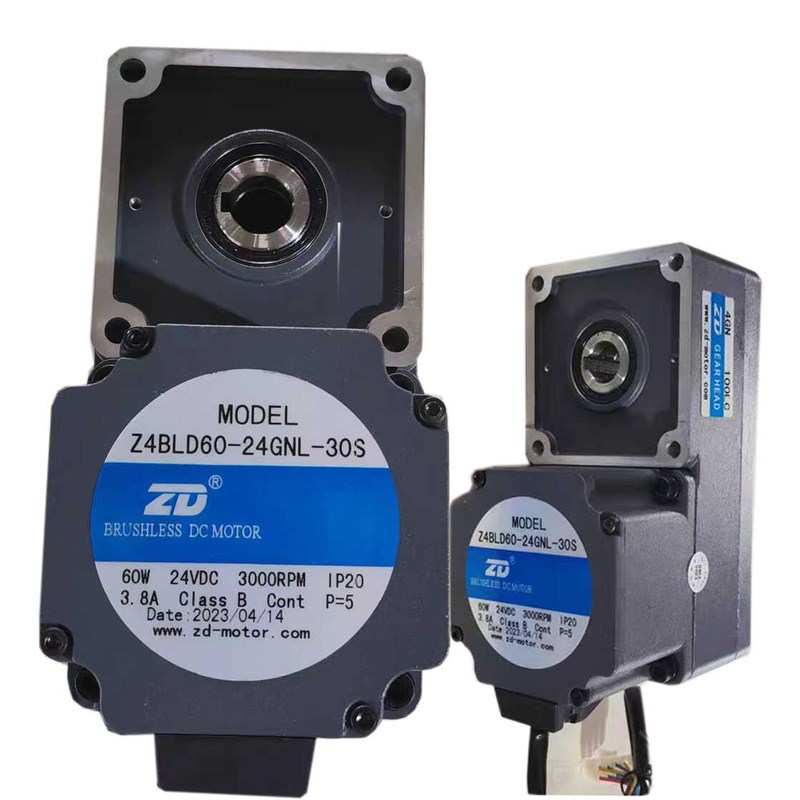 中大 Z4BLD60-24GNL-30S/4GN100LC 60W24V无刷直流电机马达
