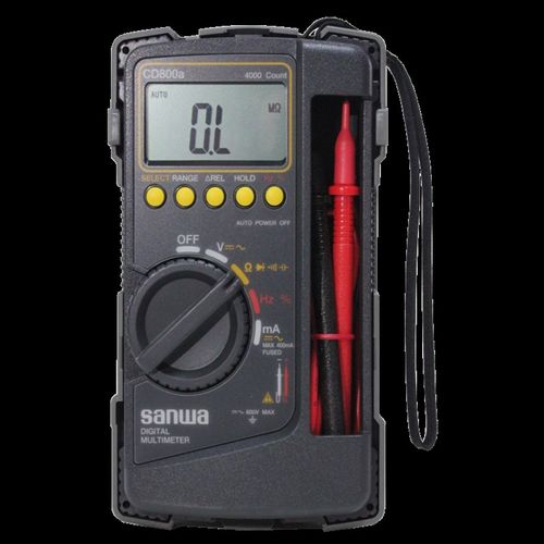 CD800A数字一体式万用表日本三和Sanwa防摔家用型数显多用表