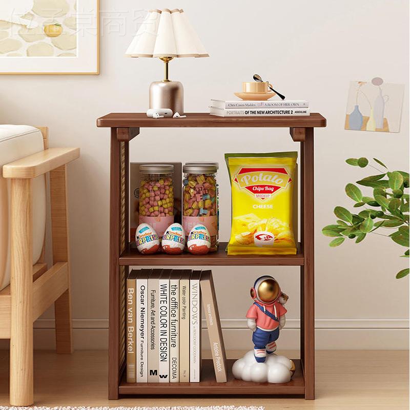 书发架落地置物架一体儿童书柜多沙边省空间学家生层用收LJV纳架