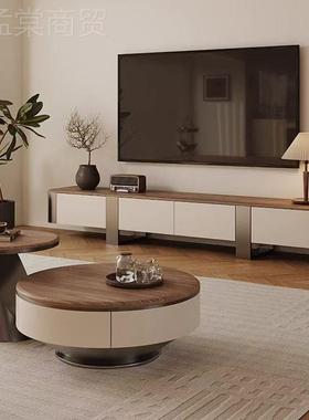 代轻奢约sfh96434现客户茶几大小客厅家用小户型古组合高端圆形风