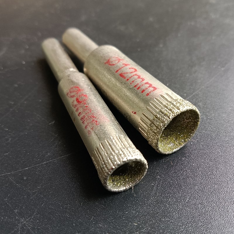 电镀金刚石金刚砂玻璃开孔器钻头木质佛珠修正器修圆器圆珠磨圆