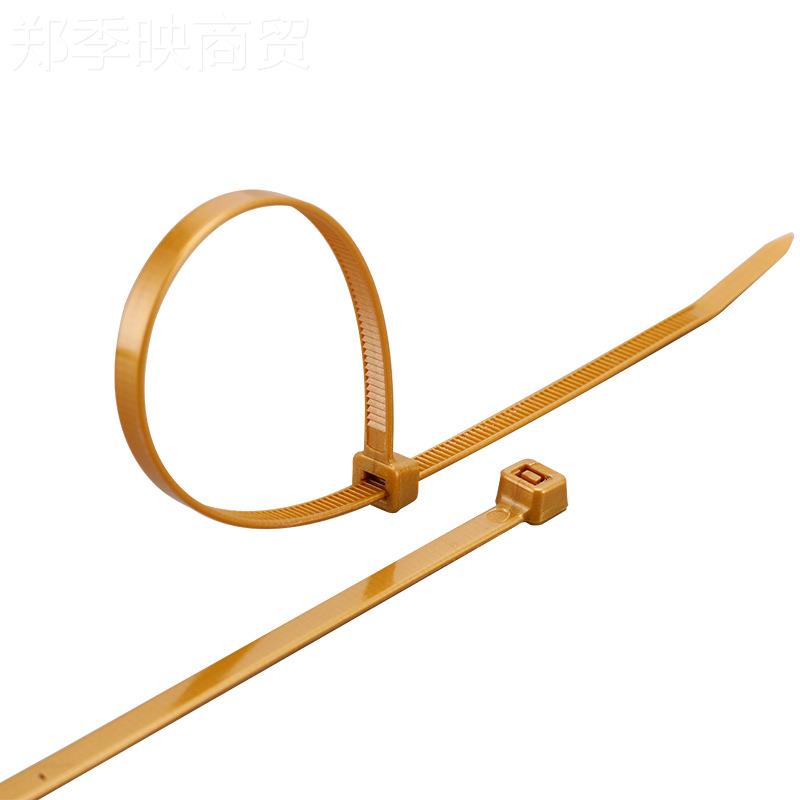 30*100*5*150 线5LIX*20*4*200金色尼龙扎带新光自绑扎带电锁捆扎