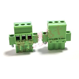 适用威纶通触摸屏MT6103ip 6100i接线插头DC24V电源端子 8102ie