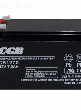 GB长光蓄电C池CB12V100H 7 17 2TKX4 38 40 5 120A机房直流屏专6