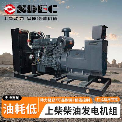 SDC上柴LHGF-160股份180kw柴油发电g机r组1E60~200KW千瓦开架enea