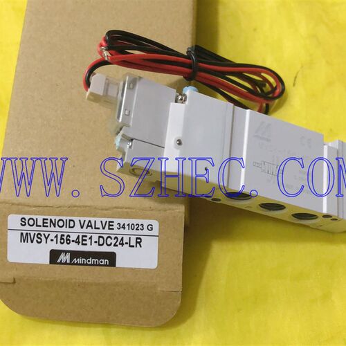 台湾金器 MINDMAN 电磁阀 MVSY-156M-4E1-DC24V MVSY-156-1A 正品