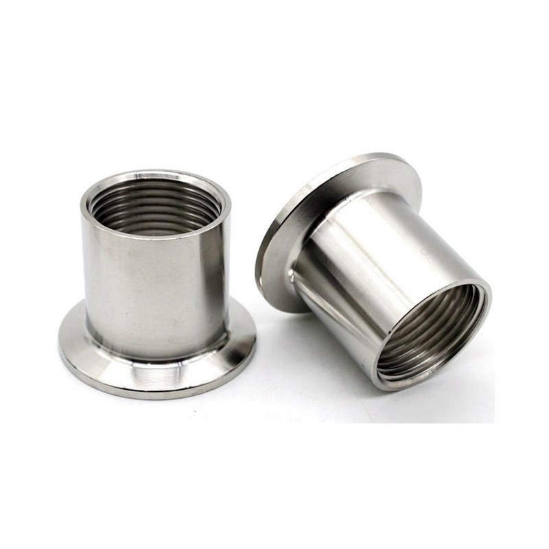 304不锈钢 内丝卡盘接头 卫生级快装 内螺纹卡盘端头快开G1/2 3/4