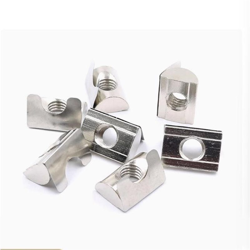 LINK CNC弹片螺母欧标国标铝型材螺母块