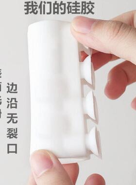花洒吸盘硅胶免打孔通用支架浴室淋浴莲蓬喷头强力吸附固定器底座