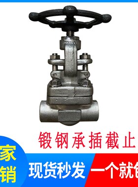 A105/304/316L不锈钢承插焊接丝扣内螺纹锻钢美标闸阀Z61Z11800LB