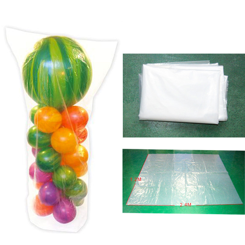 装气球造型透明加厚大塑料袋可重复使用收纳仿氧化袋子1.2*2.4米