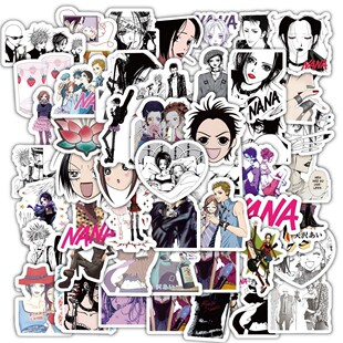 60张 NANA日漫贴纸周边小松奈奈 大崎娜娜笔记本手帐装饰防水贴画