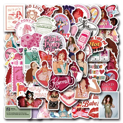 chappellroan贴纸卡通图案贴画