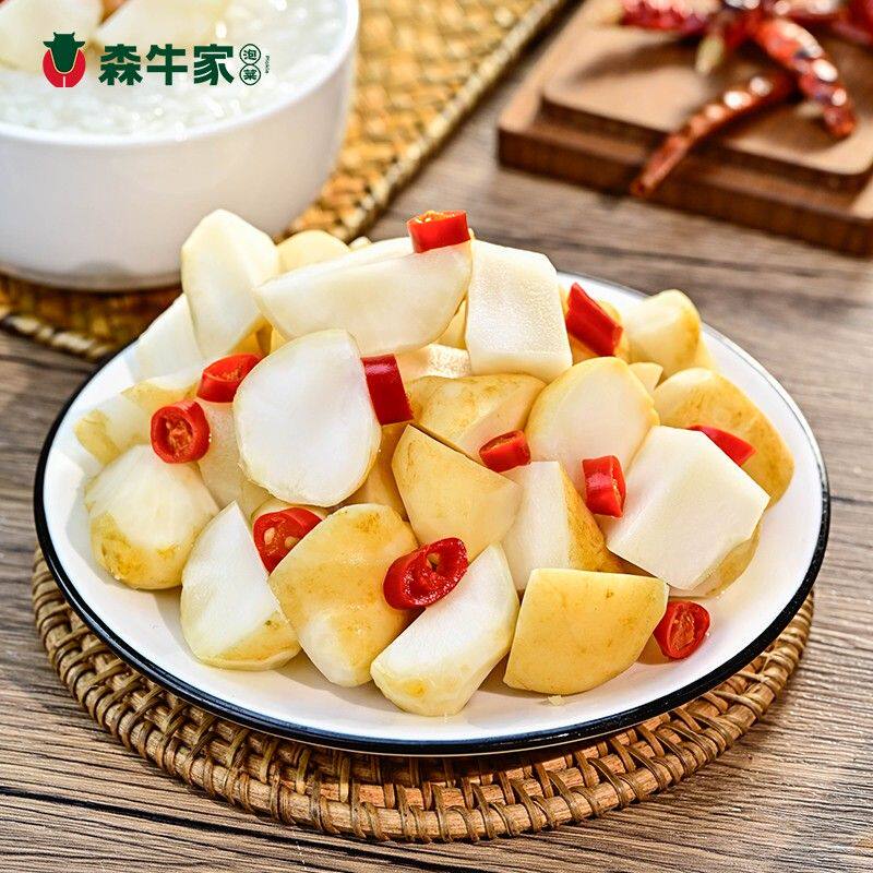 【泡洋姜】【配料表干净】森牛家传统正宗农家四川老坛泡菜酸辣泡