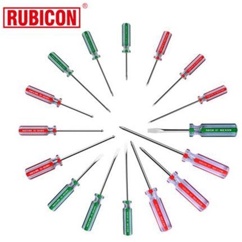 罗宾汉RUBICON带磁力彩条批改锥6寸螺丝刀螺丝批起子维修工具101