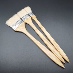 精制长柄直柄羊毛油漆刷 加厚加长船用毛刷 除尘扫灰刷纯羊毛刷子