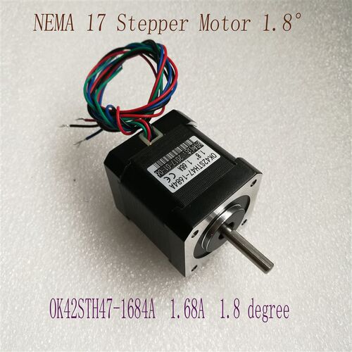 NEMA 17 Stepper Motor 1.8 44N.cm OK42STH47-1684A 3D打印机